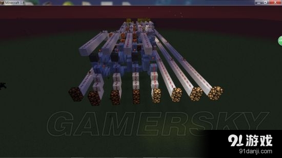 《我的世界》1.8紅石乘算器原理圖文解析