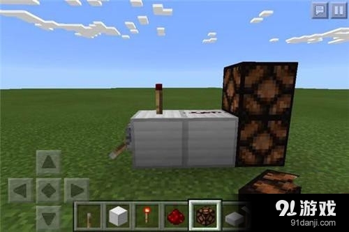 我的世界0.13.1與門制作教程