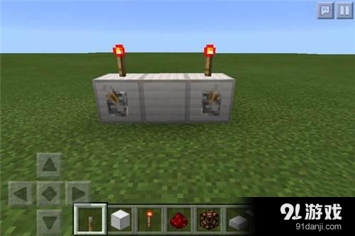 我的世界0.13.1與門制作教程