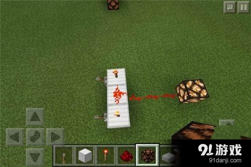 我的世界0.13.1與門制作教程