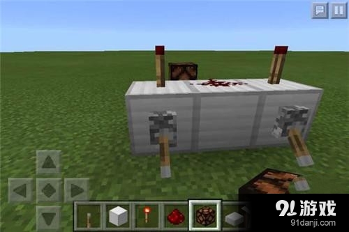 我的世界0.13.1與門制作教程