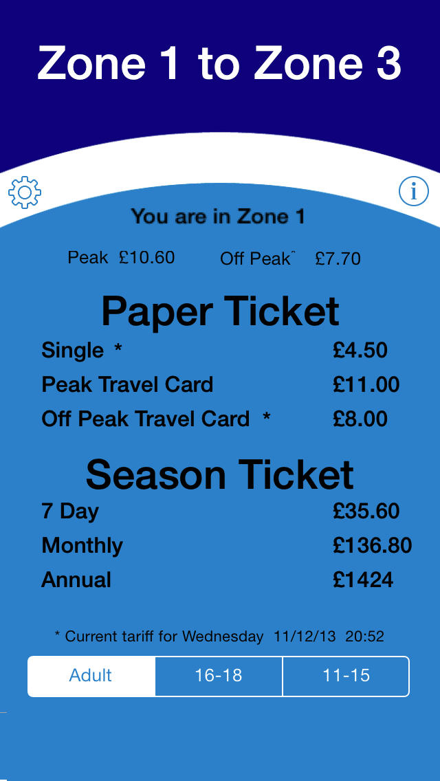 Tube Fares2