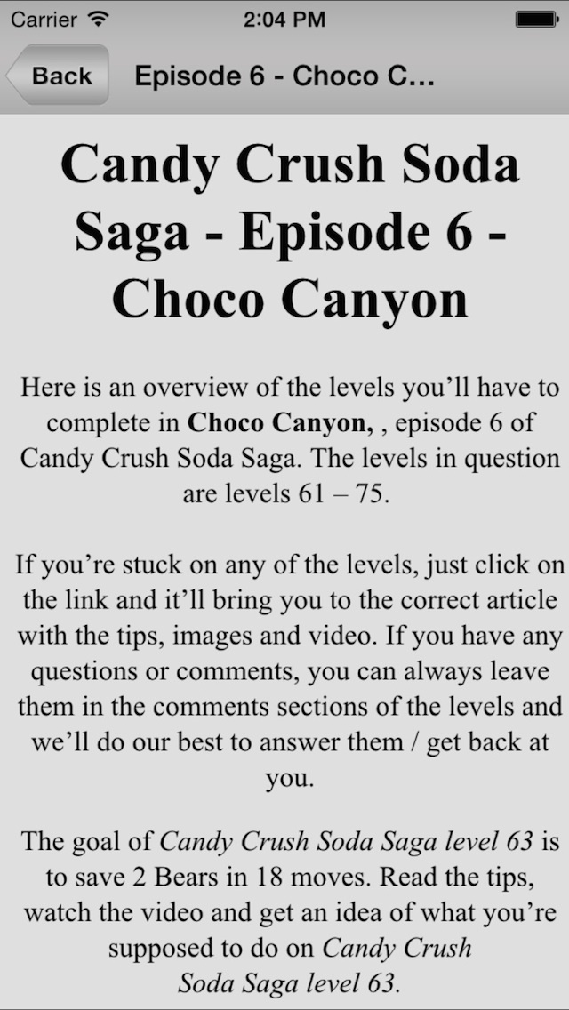 Guide For Candy Crush Soda Saga4