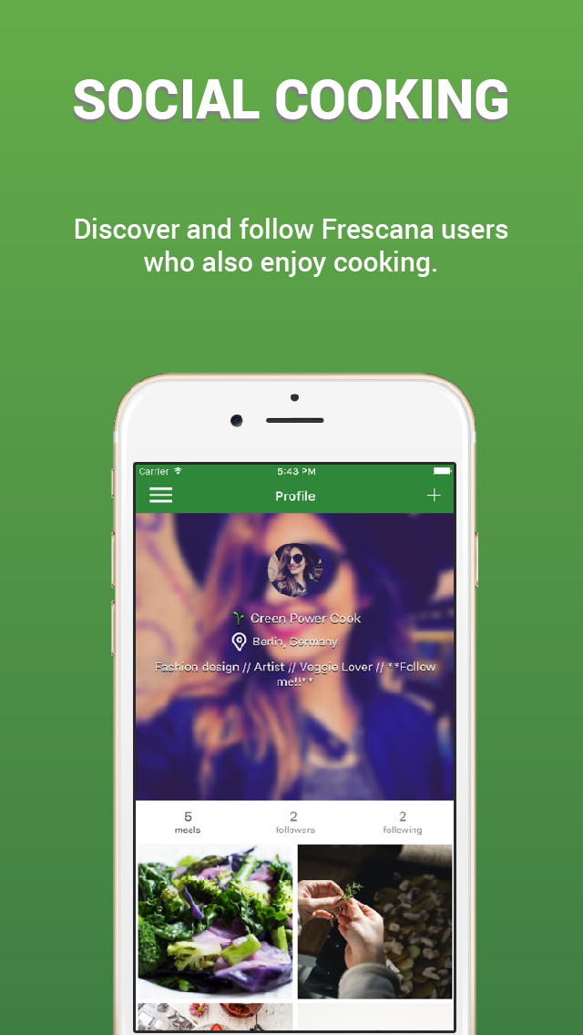 Frescana | The Social Cooking App1