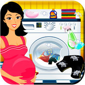 我的 妈妈 新生 婴儿 关怀 洗衣 家庭 冒险