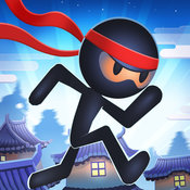 Crazy Thief 2 : fall and jump adventure of a stickman