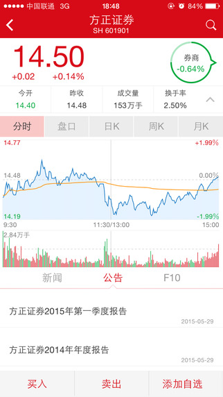 方正證券小方iOS版2