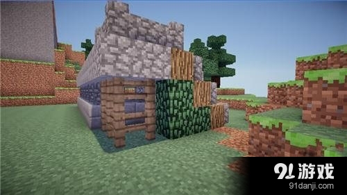 《我的世界》0.13.1石頭小屋建造教程
