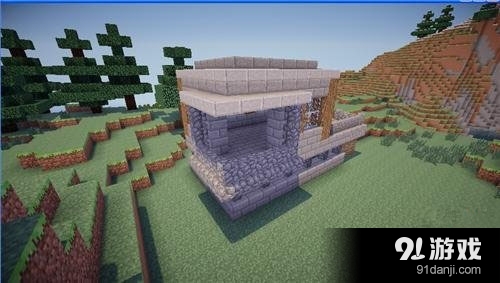 《我的世界》0.13.1石頭小屋建造教程