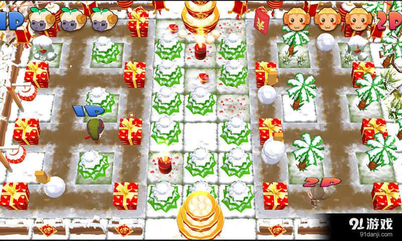 Bombermie猴年打雪仗4