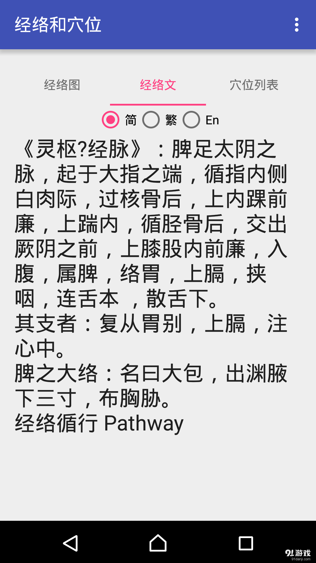 中醫(yī)經絡穴位流注 3
