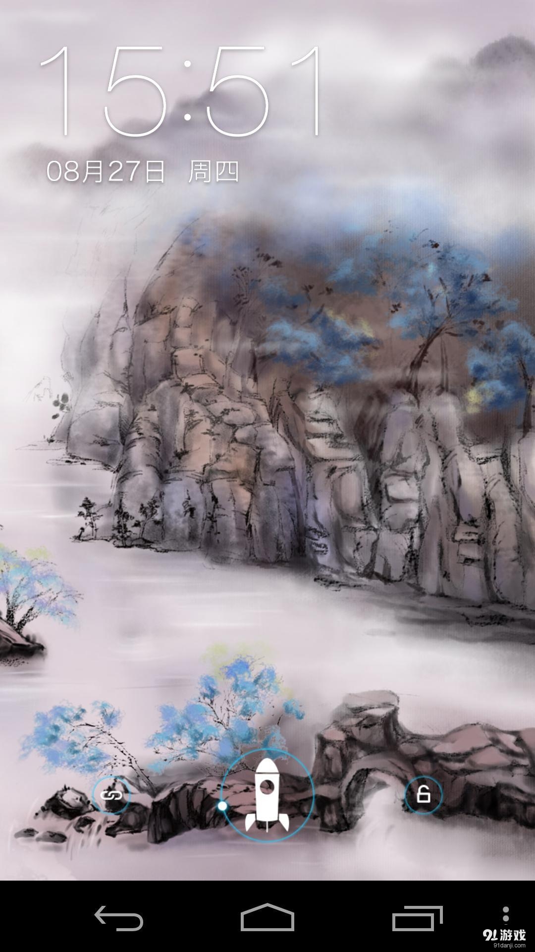 高山溪水1
