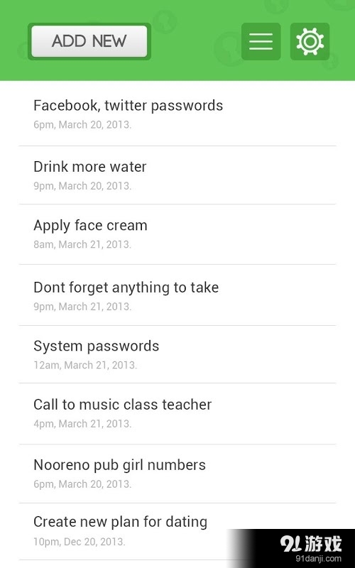 Secure Notes9