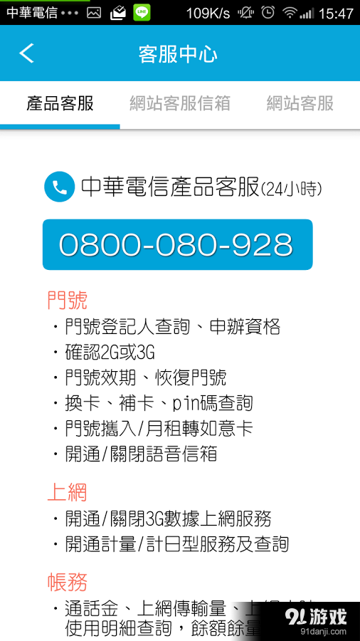 中華電信如意卡4