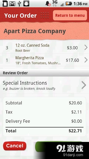 GrubHub Food Delivery/Ta...3