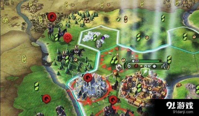 <a class='simzt' href='http://www.3dmgame.com/games/smc/' target='_blank'>文明</a>6新手前期對(duì)抗蠻族方法