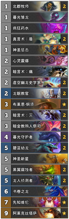 《爐石傳說》維綸龍牧傳說卡組心得