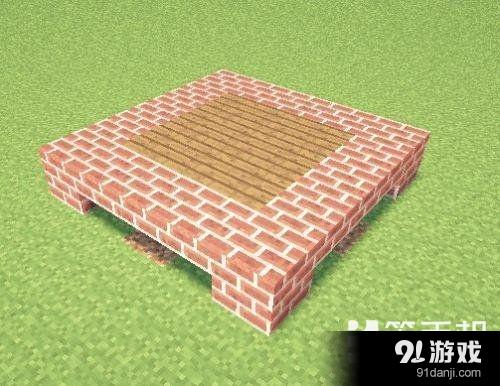 我的世界簡易紅白單間小屋制作教程
