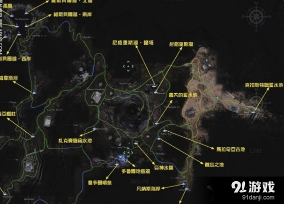 《最終幻想15》全魚廠位置圖解