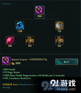 LOL4.7測(cè)試服最新改動(dòng)：三幻神坦克裝備終極加強(qiáng) 拳頭給LPL量身定做的版本？