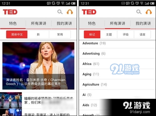 TED演講集
