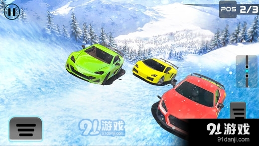 冷凍水滑道賽車