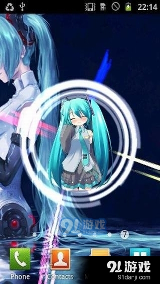 Hatsune Miku Live Wallpaper