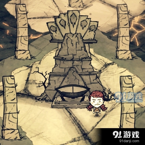 《饑荒：海難》火山祭壇作用詳解