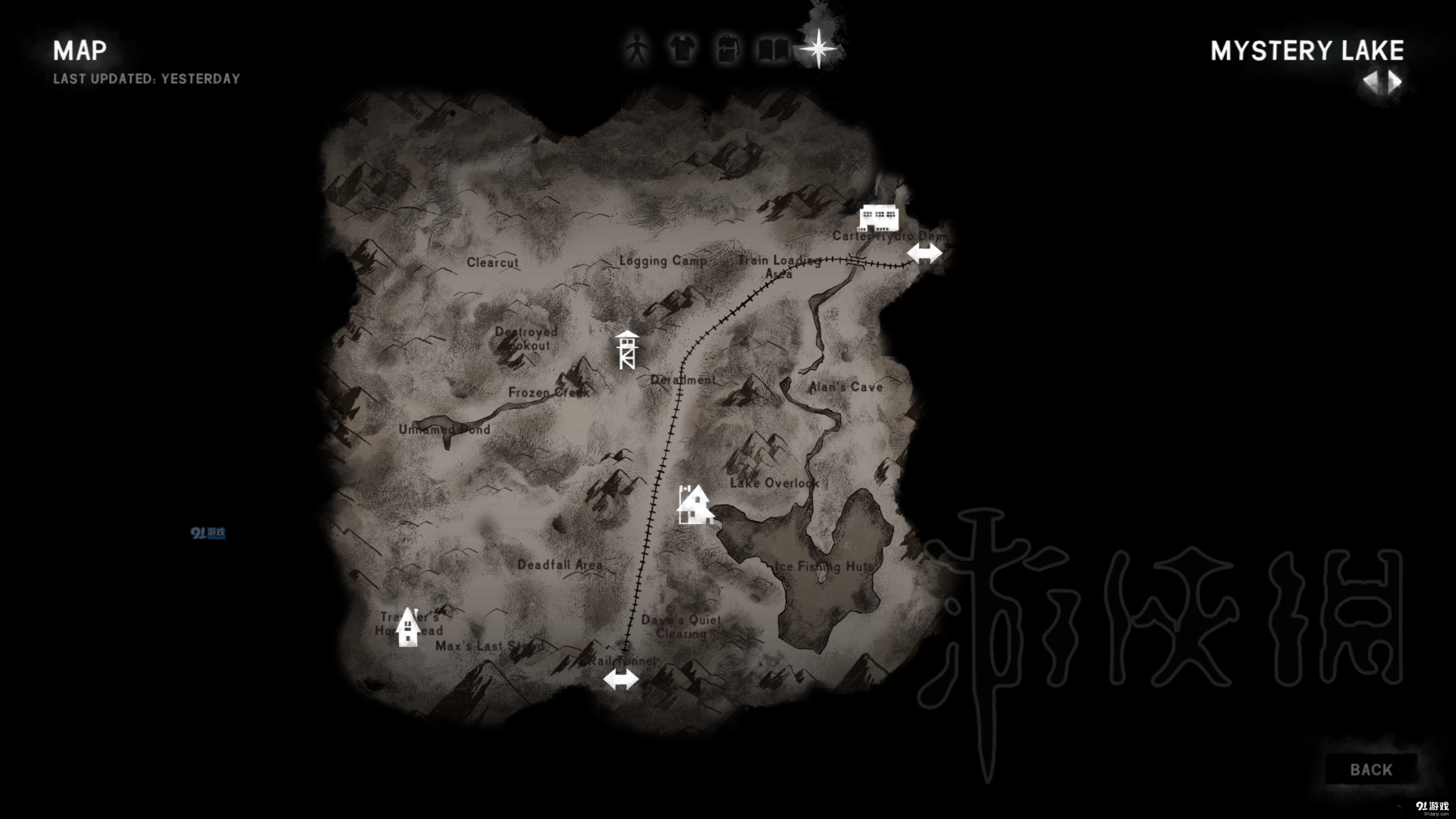 《漫漫長夜》正式版全地圖收集攻略