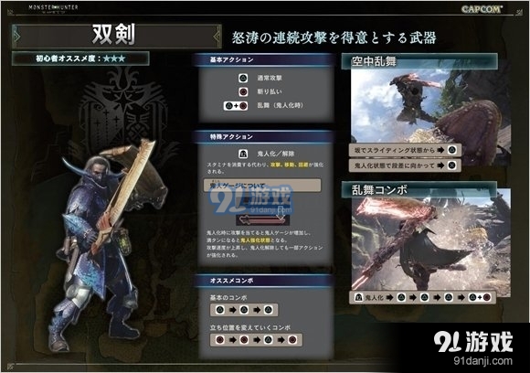 怪物獵人世界公開TGS試玩版操作手冊(cè)介紹