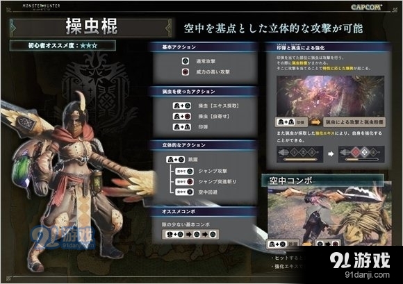 怪物獵人世界公開TGS試玩版操作手冊(cè)介紹