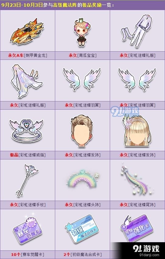 《QQ飛車(chē)》經(jīng)典魔法陣回歸活動(dòng)