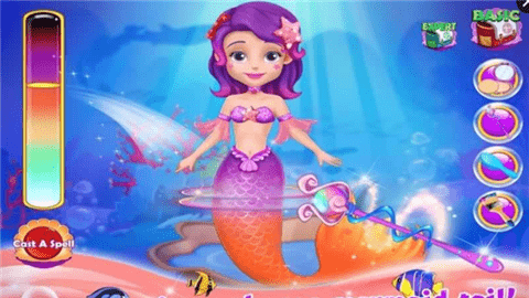 人魚公主美妝變身3
