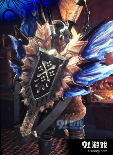 怪物獵人世界冥燈龍盾斧圖片
