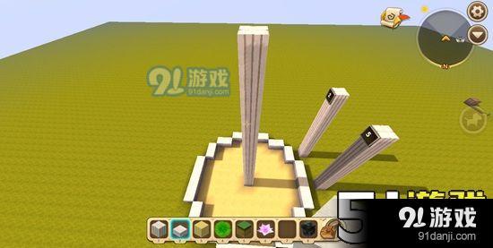 迷你世界噴泉主題公園教學(xué) 漂亮的噴泉