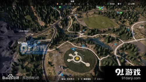 孤島驚魂5外星任務地圖位置