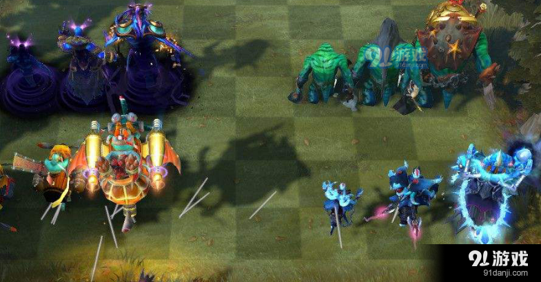 Dota2刀塔自走棋野獸召喚流玩法搭配介紹