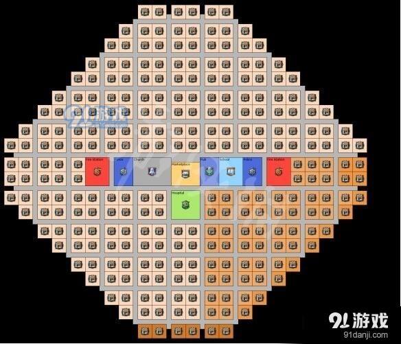 紀(jì)元1800住宅布局方法