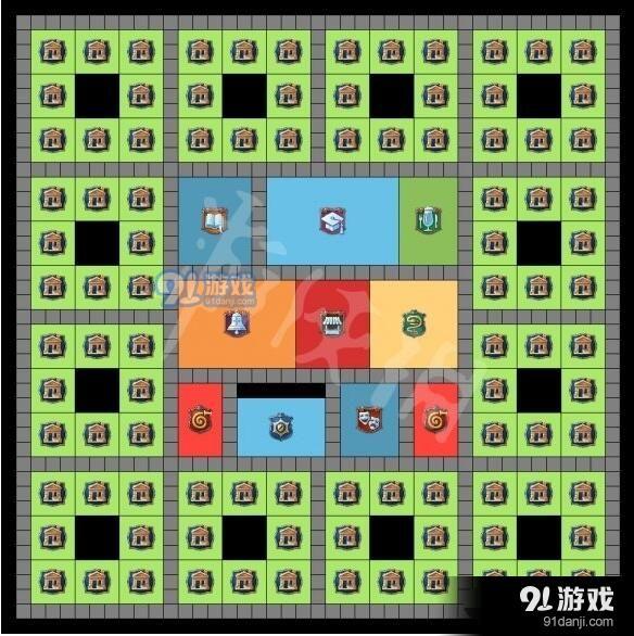 紀(jì)元1800住宅布局方法