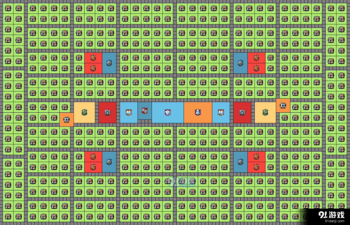 紀元1800城市建筑布局分享