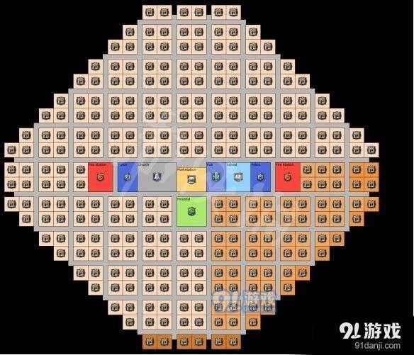 紀(jì)元1800住宅布局方法