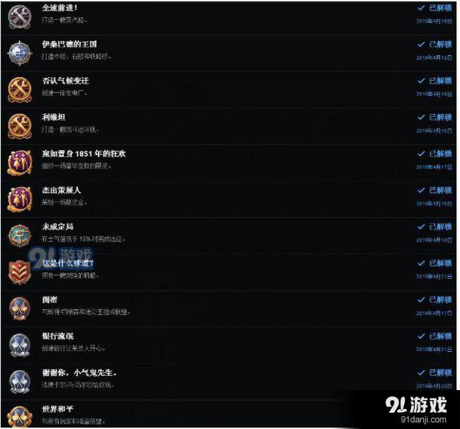 紀(jì)元1800club挑戰(zhàn)全成就攻略