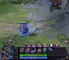 DOTA2 7.22版本阿哈利姆神杖效果