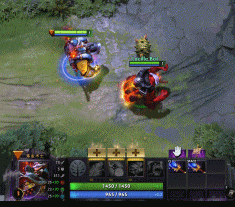 DOTA2 7.22版本阿哈利姆神杖效果
