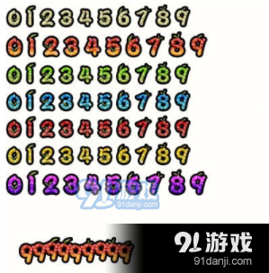 dnf逗趣竹子傷害字體外觀1.png