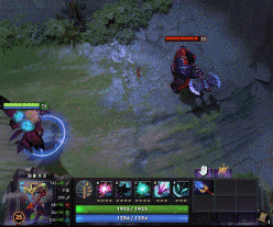 DOTA2 7.22版本阿哈利姆神杖效果