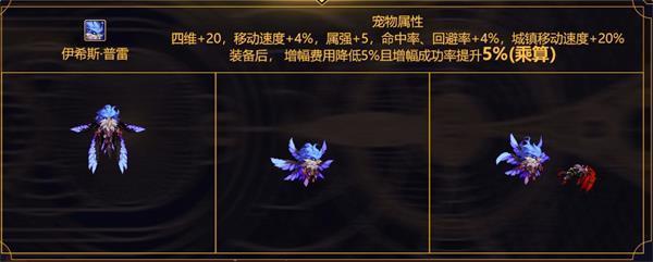 DNF普雷伊希斯寵物屬性怎么樣 DNF伊希斯普雷寵物屬性一覽