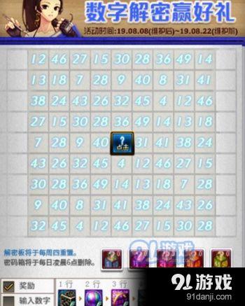 dnf8月12日神秘?cái)?shù)字是多少 8月12日dnf神秘?cái)?shù)字答案介紹