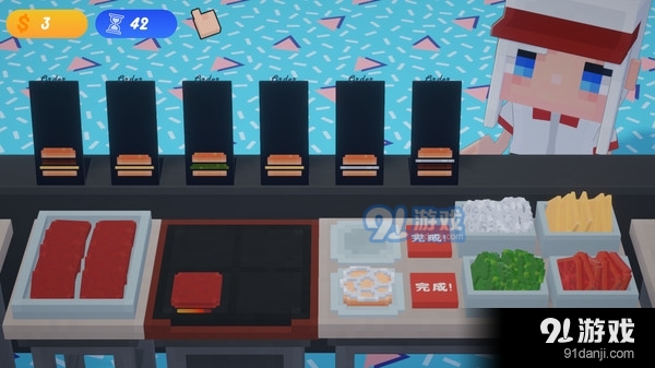 小姐姐漢堡店4