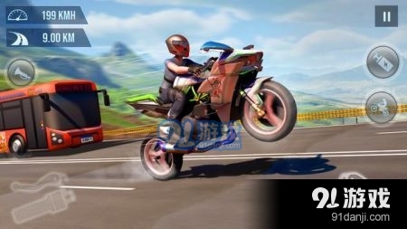 摩托交通賽車3D2